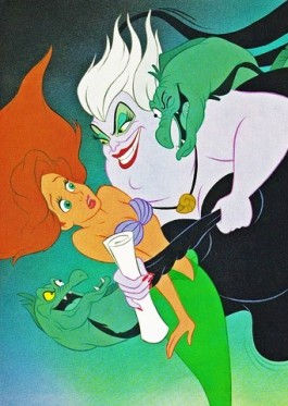 Ursula prend Arien au piège (Ariel la Petite Sirène)
